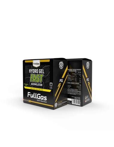 Hydro gel rapide (avec caféine) - Boîte 12 u. - Limón - 50g