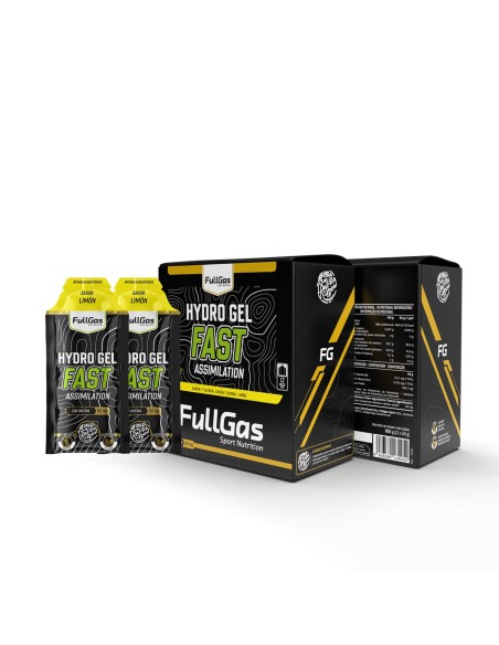 Hydro Gel FAST (con Cafeína) - Caja 12 u. - Limón - 50g