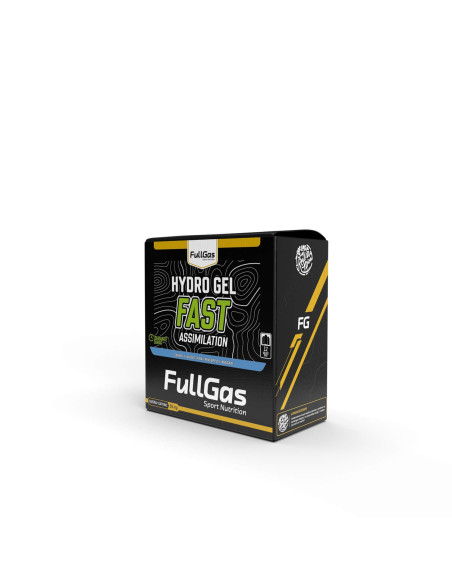 Hydro Gel FAST (con Cafeína) - Caja 12 u. - Piña - 50g