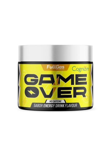 Game Over (Fórmula focus* preentreno) - Sin cafeína - 150g