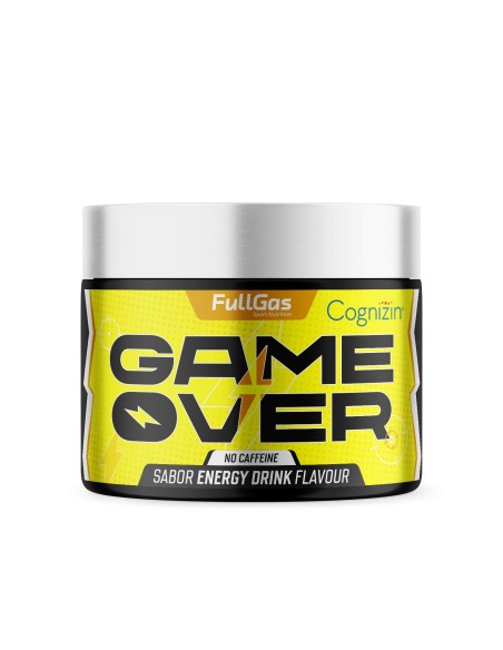 Game Over (Fórmula focus* preentreno) - Sin cafeína - 150g