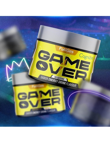 Game Over (Fórmula focus* preentreno) - Sin cafeína - 150g