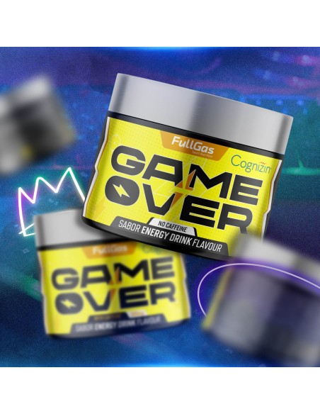 Game Over (Fórmula focus* preentreno) - Sin cafeína - 150g