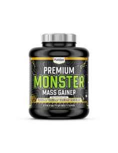 Monstre Premium (gagnant de masse / Gagnant de poids) - Smoothie à la vanille douce - 3kg