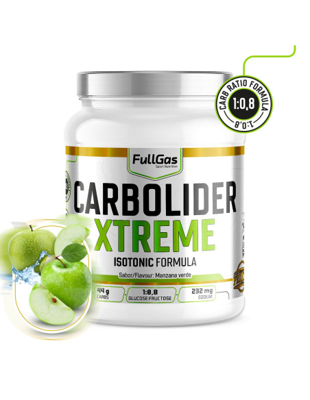 Carbolider Xtreme (boisson isotonique) - Pomme verte - 800g