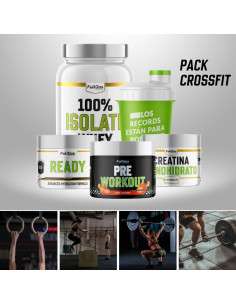 Pack CROSSFIT - Isolate Whey + Creatina + Pre-Workout + Ready
