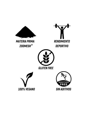 Creatina Monohidrato 200 Mesh en polvo - Neutra - 500g