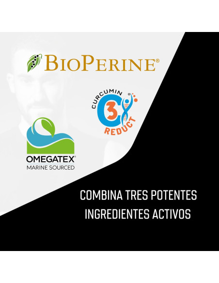 3x Natural Immune (Omega-3 + Tetrahidrocurcuminoides + Piperina) - 120 perlas