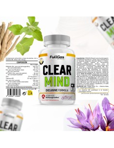 Clear Mind (control del estrés*) - Cápsulas - 30 tomas 2