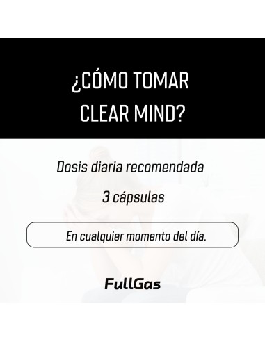 Clear Mind (control del estrés*) - Cápsulas - 30 tomas