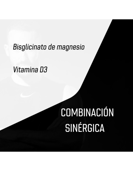 Vitamine D3 + Bisglycinate de magnésium - 120 capsules