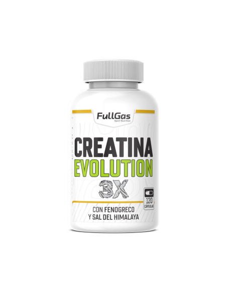 Creatina Evolution 3X (Creatine in Capsules) - 120 cass