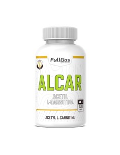 Alcar (acétyl l-Carnitine) - 120 capsules