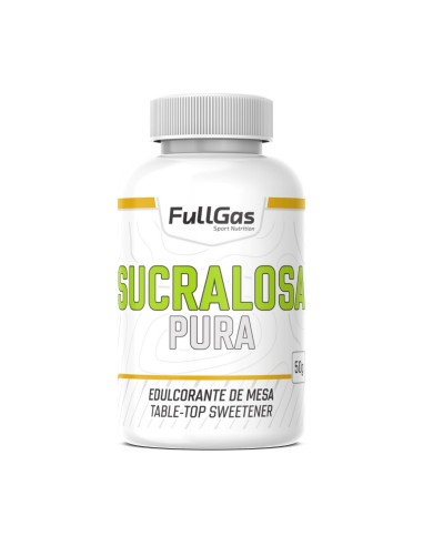 Poudre pure de sucralose (édulcorant acalorique) - 50g