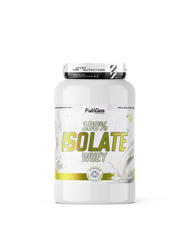 Proteína aislada en polvo | 100% Isolate Whey 900g