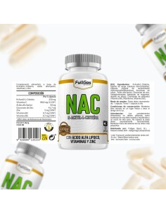 CNA (N-acétyl-L-cystéine) - Capsules - 60 tomas 2