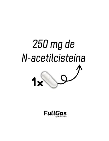 CNA (N-acétyl-L-cystéine) - Capsules - 60 tomas