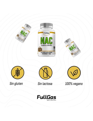 CNA (N-acétyl-L-cystéine) - Capsules - 60 tomas