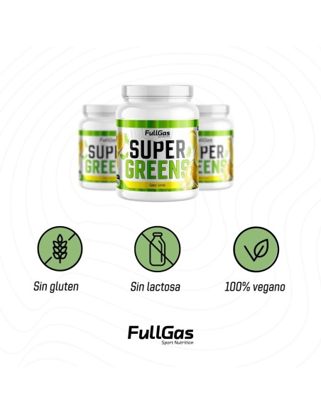 Super Greens - Poudre (citron) - 60 coups de feu