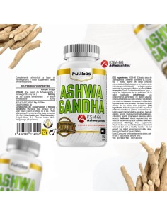 Ashwagandha (KSM-66®) - Cápsulas - 30 tomas 2