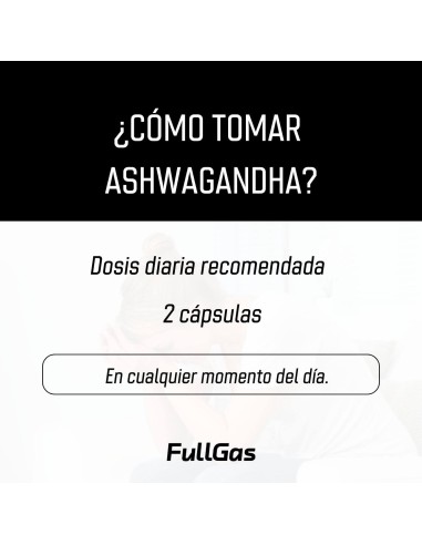Ashwagandha (KSM-66®) - Cápsulas - 30 tomas
