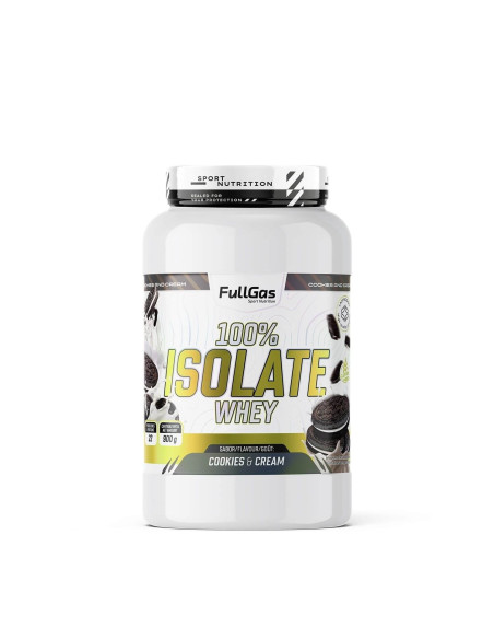 100% Isolate Whey (Aislado) - Cookies & Cream - 900g