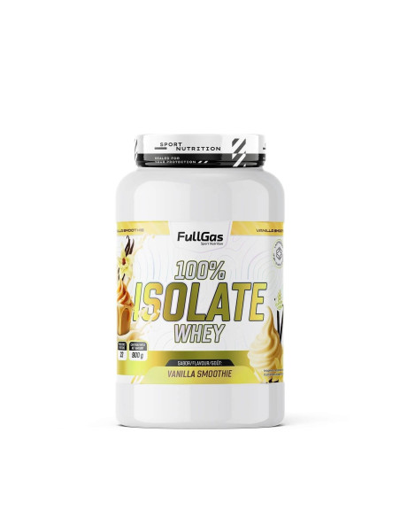 100% Isolate Whey (Aislado) - Vainilla smoothie - 900g