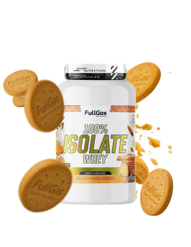 100% Isolate Whey (Aislado) - Galleta María - 900g