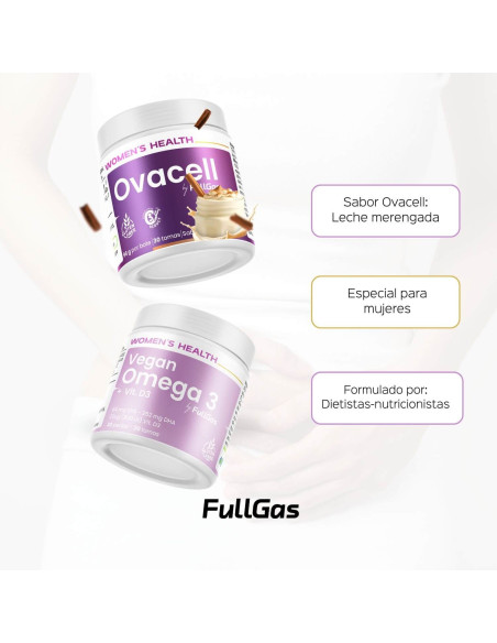 Achetez Ovacell Plus (Supplément pour SOP) avec OMEGA 3 VEGAN SHORING MERING MERING