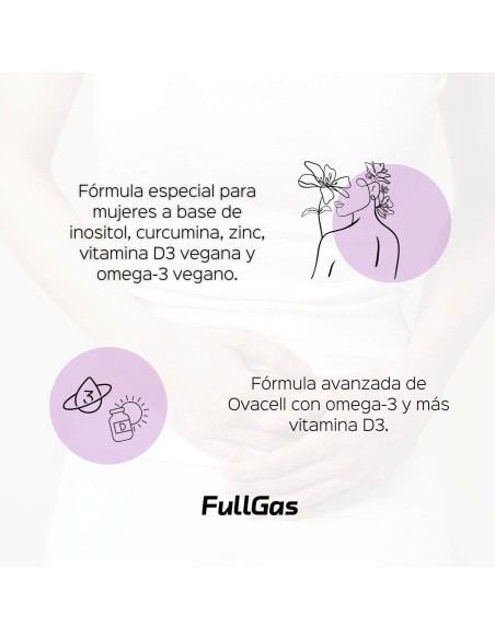 Achetez Ovacell Plus (Supplément pour SOP) avec OMEGA 3 VEGAN SHORING MERING MERING