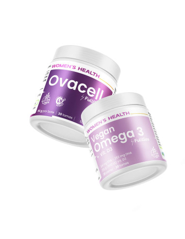 Achetez Ovacell (Supplément pour SOP) avec OMEGA 3 VEGAN + THÉ MATCHA