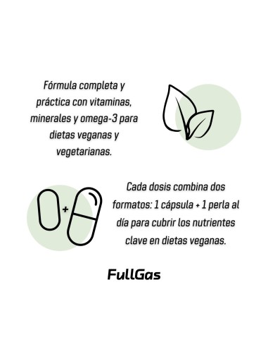 Complexe végétalien (complément 2 en 1 pour les végétaliens)