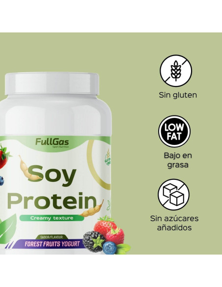 Je suis protéine (protéine de soja) - Yaourt Fruits de la forêt - 1kg