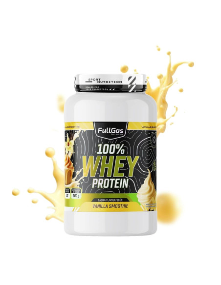 100% Whey Protein (Concentrado) - Vainilla smoothie - 900g