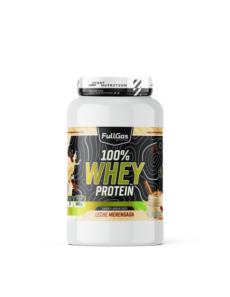100% Whey Protein (Concentrado) - Leche Merengada- 900g