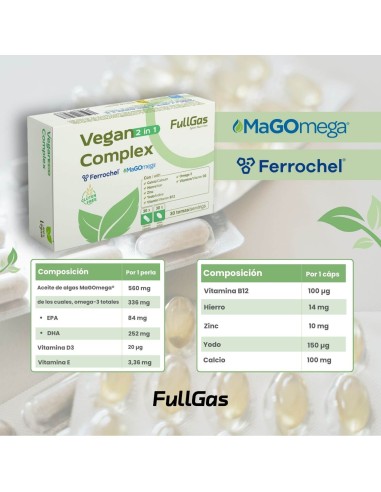 Vegan Complex (Complemento 2 en 1 para Veganos)