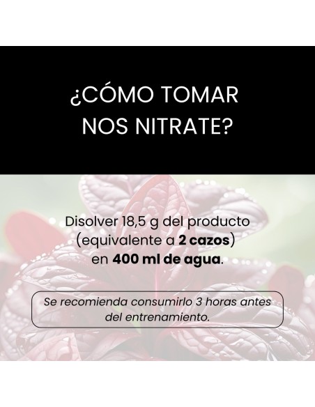 NOs Nitrate (Fórmula de Nitratos pre-competición) - Cola - 370g