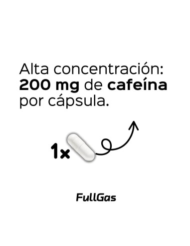 Cafeína Anhidra (200mg) - 60 cápsulas