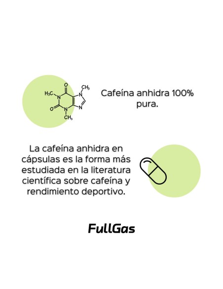 Caféine anhydre (200 mg) - 60 capsules