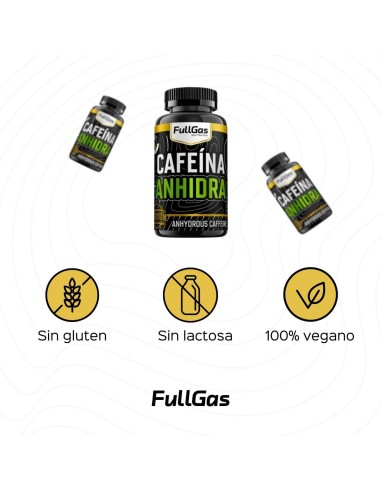 Cafeína Anhidra (200mg) - 60 cápsulas