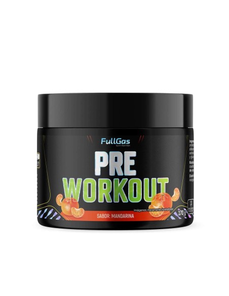 Pré-entraînement (formule en poudre) - Mandarin - 170g