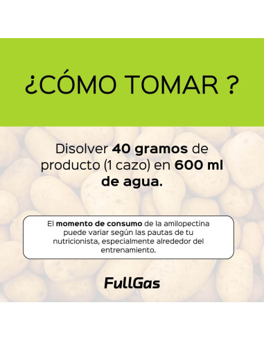 Carbolide (pomme de terre d'amylopectin) - Pomme verte - 1kg