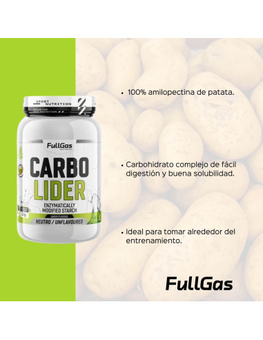 Carbolider (Amilopectina de Patata) - Neutro - 1kg