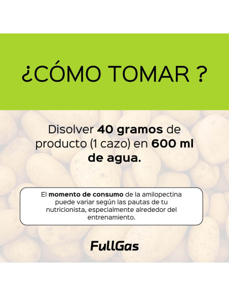 Carbolide (pomme de terre d'amylopectin) - Neutre - 1kg
