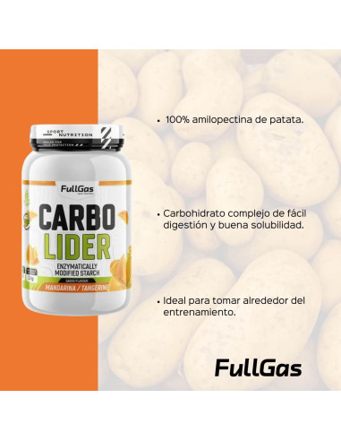 Carbolider (Amilopectina de Patata) - Mandarina - 1kg