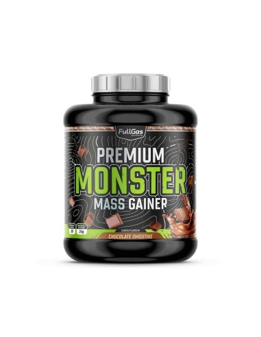 Premium Monster (Mass Gainer/Ganador de Peso) - Chocolate Smoothie - 3kg