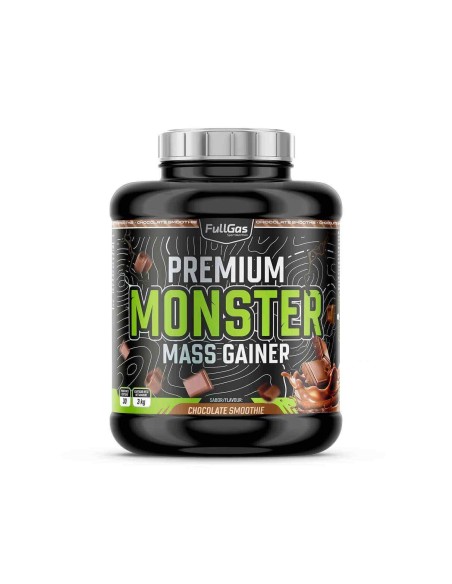 Premium Monster (Mass Gainer/Ganador de Peso) - Chocolate Smoothie - 3kg