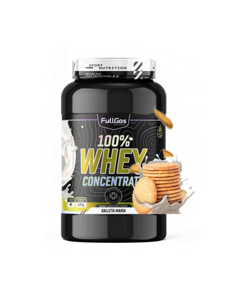 100% Whey Protein (Concentrado) - Galleta María - 1,8kg
