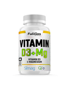 Vitamine D3 (Quali®-D) + Magnésium Marine (Simag) - Capsules - 30 tomas