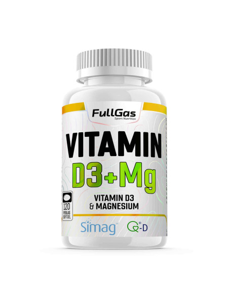 Vitamine D3 (Quali®-D) + Magnésium Marine (Simag) - Capsules - 30 tomas
